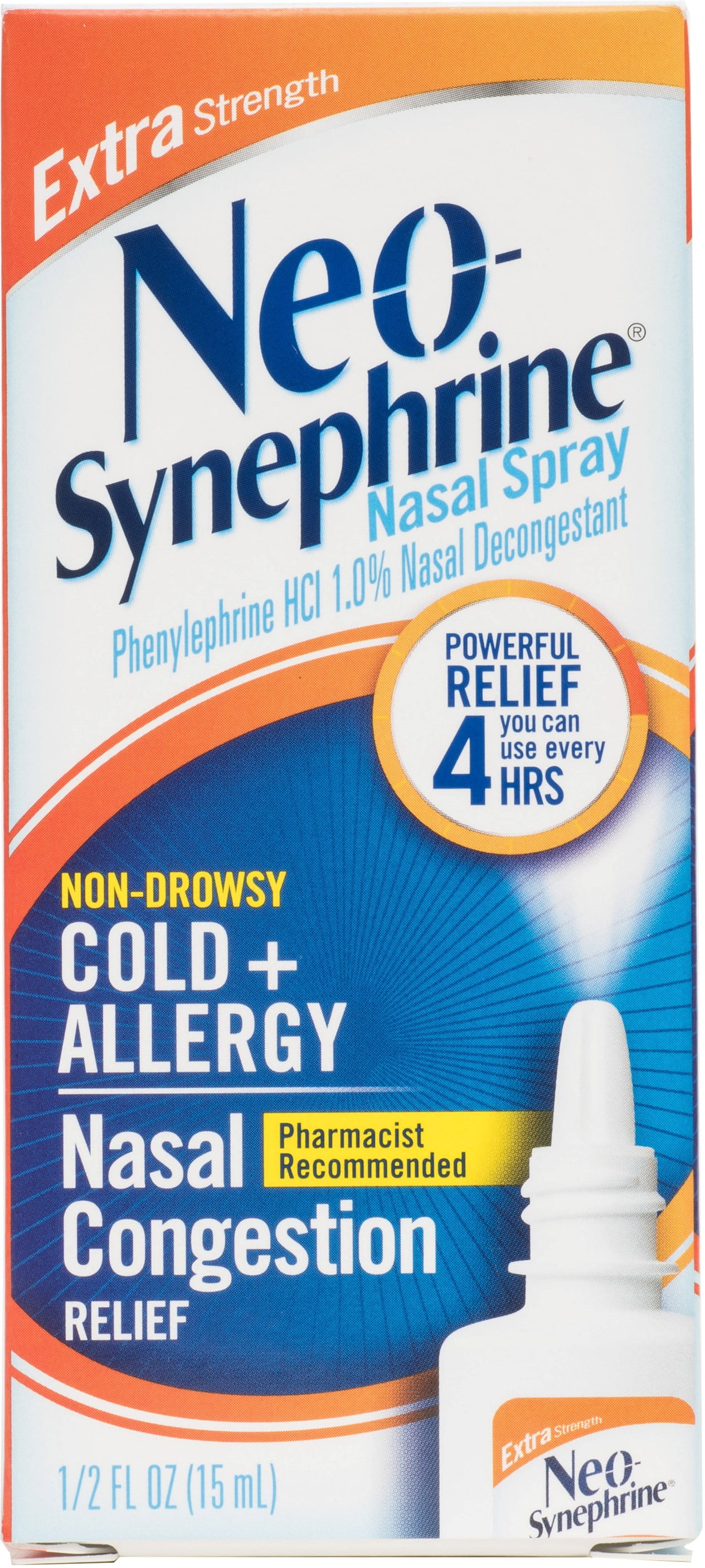 Neo-Synephrine Cold & Sinus Extra Strength Spray 0.50 oz