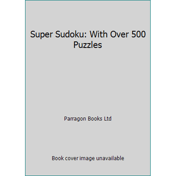 Pre-Owned Super Sudoku (Paperback) 1474815103 9781474815109