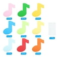 thumbnail image 3 of Uxcell Musical Note Cutouts, 72 Pack Paper Symbol, Colorful Musical Symbol Cutout for Classroom, Assorted Colors, 3 of 8