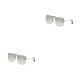 thumbnail image 1 of Gafas de sol cuadradas Sonducket Mujer Multicolor Playa Exterior Ligero Estilo simple Tipo 4, 1 of 6