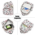 thumbnail image 2 of Fashion backpack Rabbit Love quilted backpack women travel backpack suitable for travel sports, 2 of 7