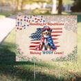 thumbnail image 4 of Republican Australian Shepherd Making Woof Count Election 2024 Yard Sign Aussie Dog Lover Gifts Outdoor Home Lawn Garden Porch Decor - 01002, 4 of 5