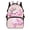 Axolotl Flower Design, variant on Uourmeti Rainbow Wolf Pattern 17 Inches Travel Bags for Kids, Polyester Multi-Pocket Backpack for Hiking School