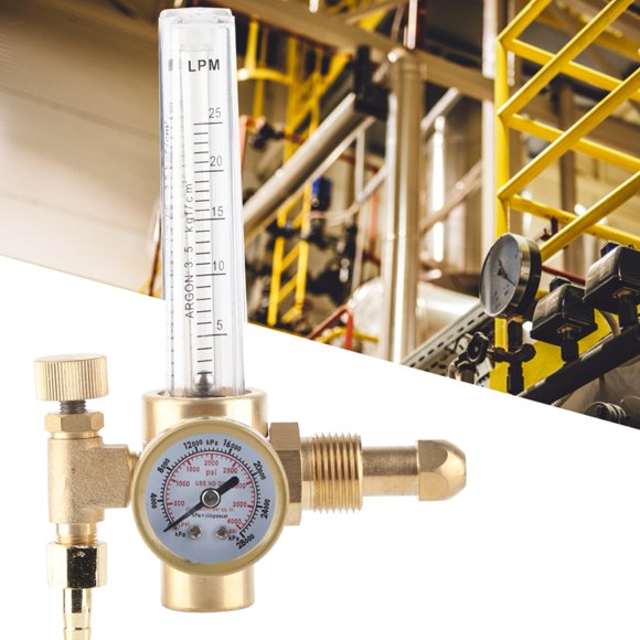 Argon Flowmeter Regulator, Argon Regulator Practical Convenient for Argon Tanks for Industry