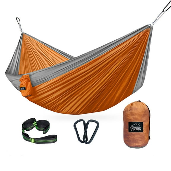300x200cm Portable Camping Tourist Parachute Cloth Hammocks Outdoor Garden Travel Sleeping Hanging Hammock Swing Nature Hike