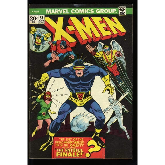 X-Men #87 FN 6.0 Jean Grey Appearance! Cyclops! Comic Book