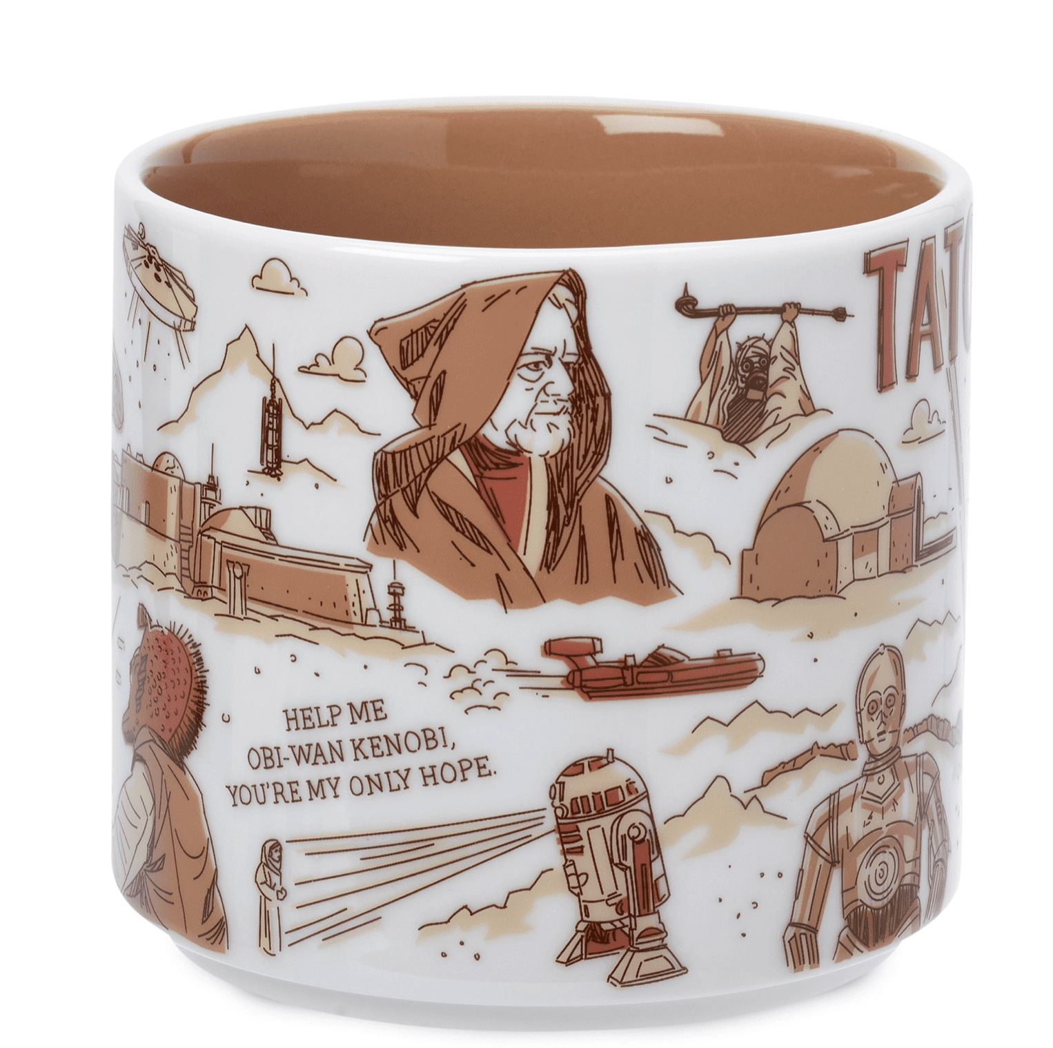 Tea Cup Hello There Obi-Wan Kenobi Mug Retro Vintage Mug Star Wars Movie Mug