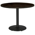 thumbnail image 4 of KFI Studios Urban Loft 3' Round Dining Table, Espresso, Black Base, 4 of 4
