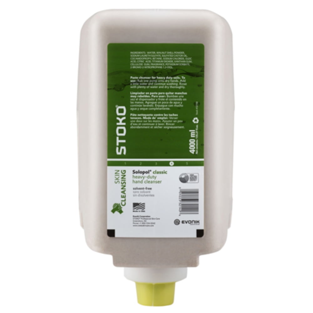 SC Johnson Professional | Solopol Hand Cleaner: 4 L Bottle - Paste, Beige | Part #32140