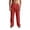 Red, variant on SAWOBUUN Men's Casual Pants Drawstring Elastic Waist Lightweight Loose Fit Summer Solid Trousers with Pockets