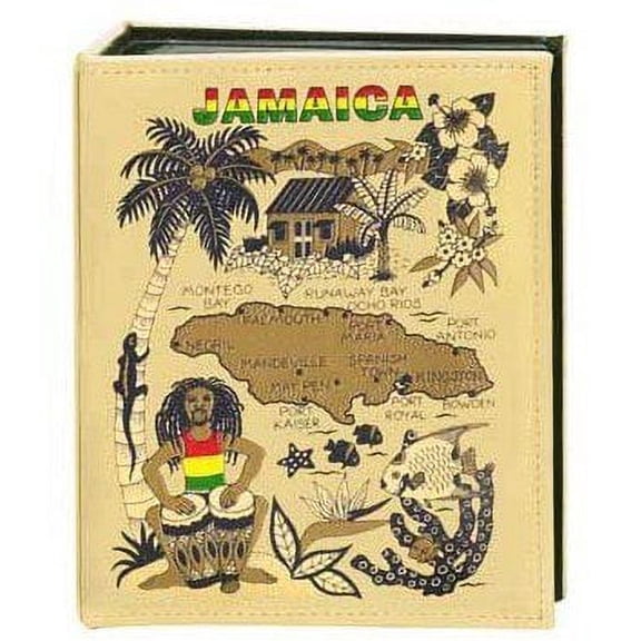Jamaica Embossed Photo Album 200 Photos / 4x6