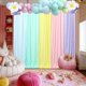 thumbnail image 5 of Cortinas de fondo JCJ Unicorn Pastel Rainbow de 10 x 7 pies, 5 paneles, 5 of 7