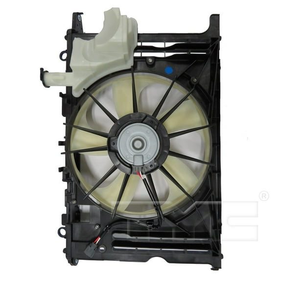 TYC 623160 Dual Radiator and Condenser Fan Assembly Fits 2017 Toyota Corolla