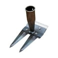 thumbnail image 3 of koolsoo Garden Hoe Weeding Rake Heavy Duty Weeds Removal Tool for Garden Tilling Yard 2 Tines, 3 of 9