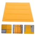 thumbnail image 3 of FONDOTIN Safety Mat Tactile Flooring for Pathway Paving and Anti-slip Performance in Yellow 1Pcs, 3 of 8