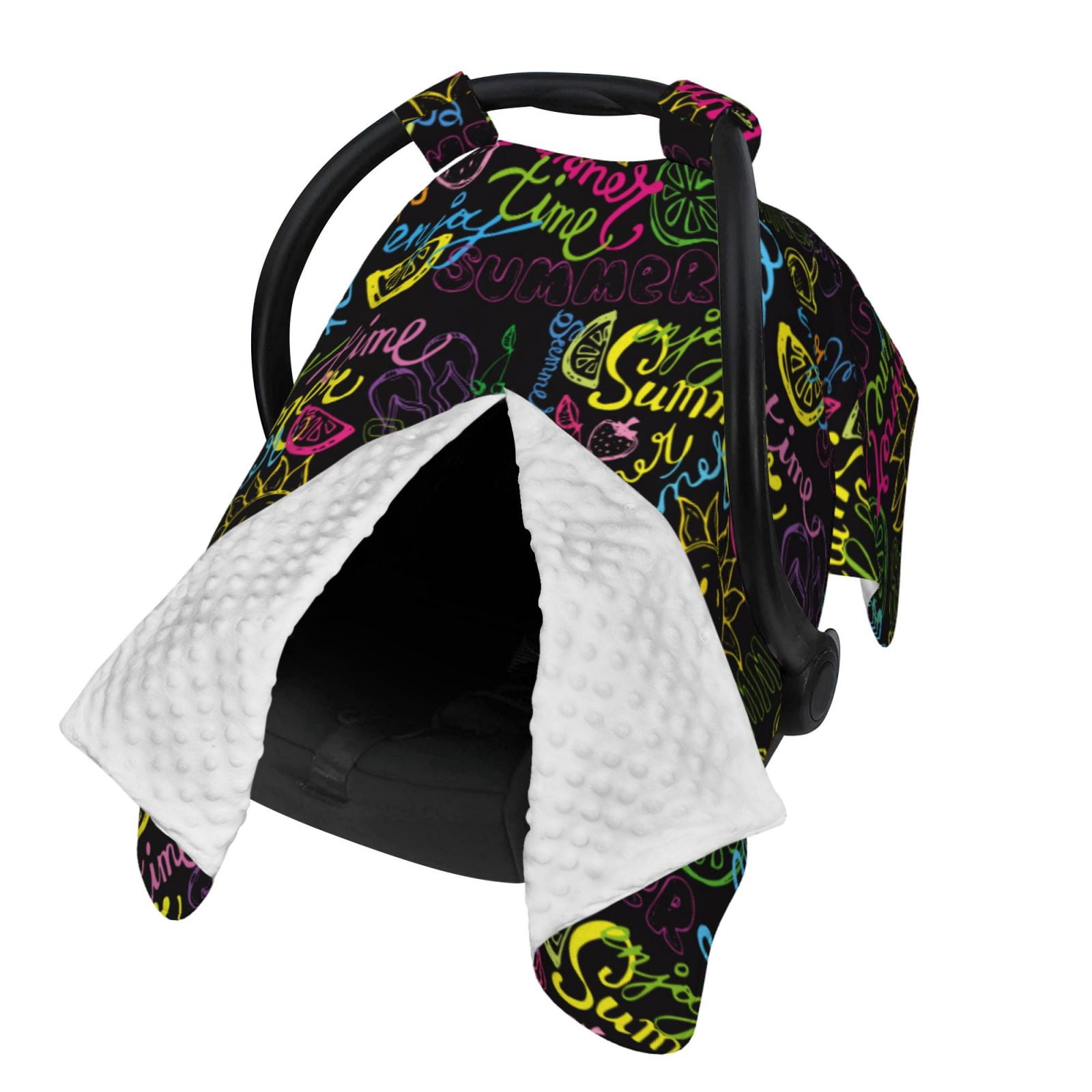 Naloa Color Summer Baby Car Seat Cover, Breathable Baby Carrier Cover, Multiuse Baby Carrier Cover & Nursing Breastfeeding Cover