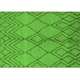 thumbnail image 1 of Ahgly Company Indoor Rectangle Solid Green Modern Area Rugs, 3' x 5', 1 of 4