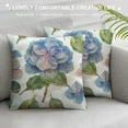 thumbnail image 3 of Qinduosi Pillow Covers Pack of Flower Throw Pillow Covers Decoration,Summer Holiday Decor Pillowcase Linen Cushion Case for Home Sofa Couch Outdoor White, 3 of 5