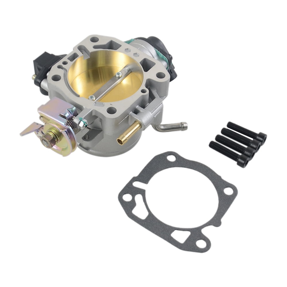Mustrod 309-05-1050 70mm Alpha Series Throttle Body Skunk 2 with TPS and MAP Sensor for 1988-2005 B/D/F/H Series Acura Integra Engine M/T 309051050