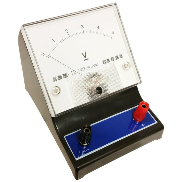 Analog Voltmeter, 0V to 5V; DC