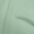 thumbnail image 1 of oneOone Polyester Spandex Light Green Fabric Check Dress Material Fabric Print Fabric By The Yard 56 Inch Wide, 1 of 5