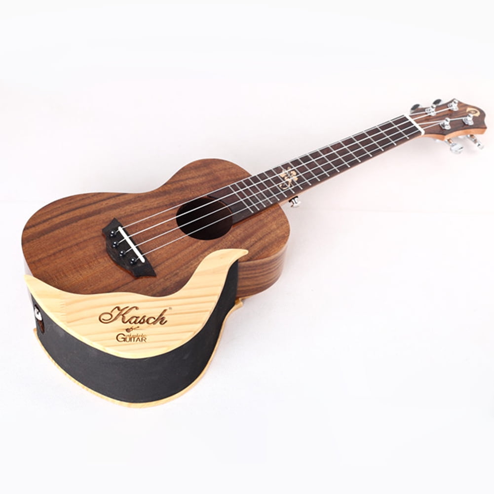 Simple Elegant Wooden Ukulele Wall Holder Small Guitar Display Stand  (right) - Walmart.com