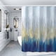 thumbnail image 1 of Cortina de ducha con relieve de mármol, resistente al agua, resistente al moho, cortina de baño con impresión digital, poliéster grueso, decoración, 1 of 6
