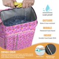 thumbnail image 2 of Travel Cooler Bag - Pink Halloween Pattern Camping Beer Cooler Backpack with Bottle Opener- Waterproof Insulated Picnic Backpacks - Cooler Bag for Beach, 2 of 6