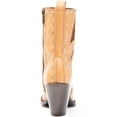 thumbnail image 5 of Dan Post Women's Zipper Western Booties Snip Toe Tan 7 M  US, 5 of 7