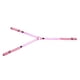 thumbnail image 2 of Collar de pechera LED para caballo, cabestro de rendimiento ecuestre, brida reflectante para el pecho Rosado, 2 of 9