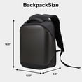 thumbnail image 2 of XQCK LED Backpack with App Control,16 Inch Cool DIY Pixel Art Animation Programmable Screen Laptop Backpack,Travel, Motorcycle Backpack, 2 of 7