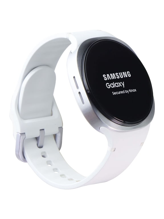 Open Box Samsung Galaxy Watch8 (40mm) LTE Unlocked Smartwatch - Silver/White (SM-L325U)