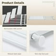 thumbnail image 4 of Adjustable Shelf for Closet, Expandable Cupboard Storage Organizer, Space Saving Closet Tension Rod, Retractable Divider Rack for Cabinet, Wardrobe, Kitchen, Bedroom, Bathroom, 4 of 7