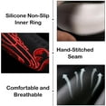 thumbnail image 5 of 15in Universal Butterfly Embroidery Steering Wheel Cover, Breathable Leather Anti-Slip Grip, Odorless Comfortable Car Steering Wheel Protector Cover for Women Men, 5 of 14