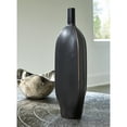 thumbnail image 3 of Signature Design by Ashley Rhaveney Vase (Set of 3), Black, 13 IN, 3 of 5