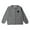 Grey, variant on Toddler Kids Open Front Button Down Knit Cardigans Boys Girls Love Heart Knit Sweaters Coat for Watercolor Dance Wear