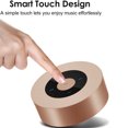 thumbnail image 4 of Altavoz Bluetooth táctil con estuche impermeable, música de 8 h, sonido Crystal HD más fuerte, mini altavoz Bluetooth portátil premium para iPhone iPad Tablet Shower MFZFUKR 2034641-1, 4 of 9