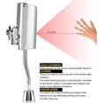 thumbnail image 2 of Induction Urinal Flush Valve Fully Automatic Smart Sensor Toilet Faucet Wall Mounted Touchless Urinal for Public Toilet Men, 2 of 4