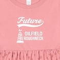 thumbnail image 4 of Inktastic Future Oilfield Roughneck Girls Baby Dress, 4 of 5