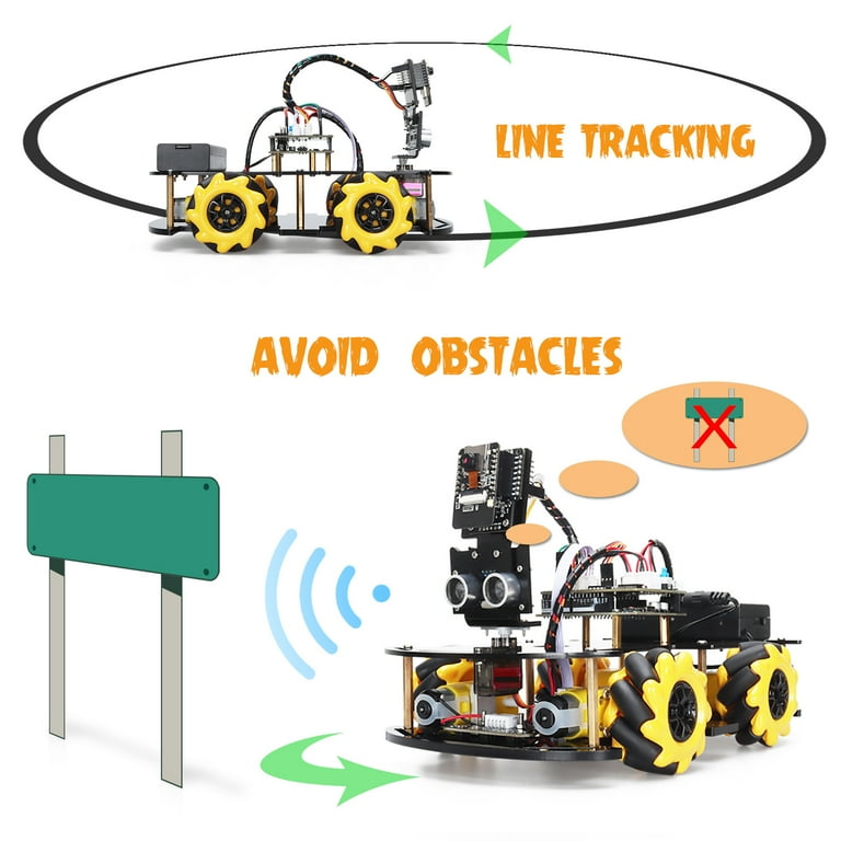 DIY RC Car With Cam Robot Smart Car Kit ESP32-Cam Module Smart Car For  Arduino - 深圳市智懿科技有限公司