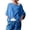 Blue Top for Women, variant on Women's Off Shoulder Cross Wrap Loose Top with Draped Front for Weekend and Street Style Red XXXL