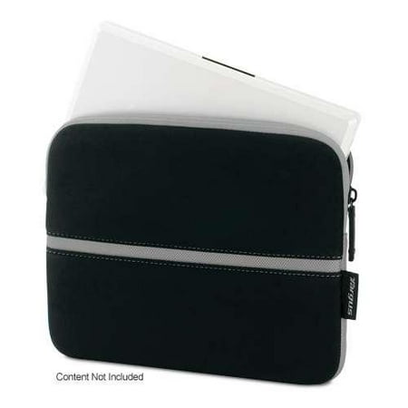 Targus 10.2" Slipskin Peel Tablet/Netbook Case - Snug Fit, Lightweight, Protects from Scratches and Dust Black/Gray -
