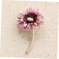 thumbnail image 3 of Broche de solapa, broche de girasol, broche de Margarita epoxi, Pin, sombreros, broches, mochilas, Pin, accesorios de vestido, ramillete de ropa, cobre, 3 of 5