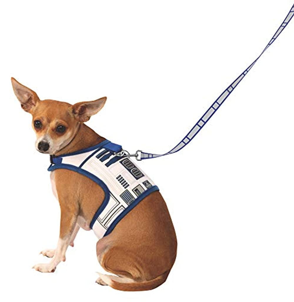 R2D2 Pet Star Wars Character Costume Harness With Leash XL