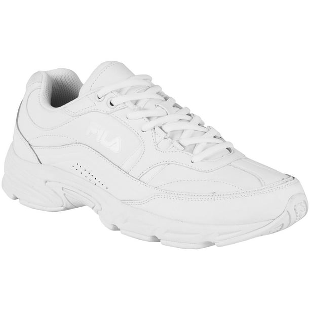 Morse kode høj jug Fila Memory Workshift Slip Resistant (Extra Wide 4E) Men's Shoes White  1sgw0002-100-4e - Walmart.com