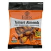 Eden Foods Organic Pocket Snacks - Tamari Almonds - Dry Roasted - 1 oz - Case of 12