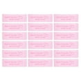 thumbnail image 1 of Unique Bargains 40pcs Handmade with Love Sewing Labels Embroidered Label Tags Sew on Clothing Garment Pink, 1 of 8
