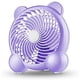 thumbnail image 2 of Ventilador USB Mini Ventilador Silencioso Dorm Camping Viajes Oficina 2 Velocidad 7 Pulgadas (Púrpura) Ormromra LF-0398, 2 of 2