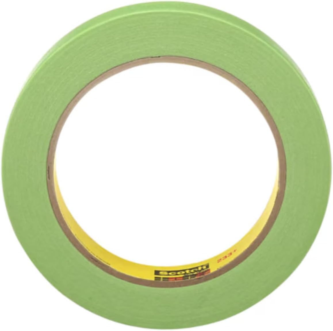 3M 233+ Green Masking Tape 26334, 0.75" x 60.1 yd, Pack of 12 Rolls – High-Performance Automotive and Industrial Painter's Tape