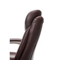 thumbnail image 3 of OFM Essentials Collection Executive Office Chair, in Brown/Champagne (ESS-6020-BRN), 3 of 12